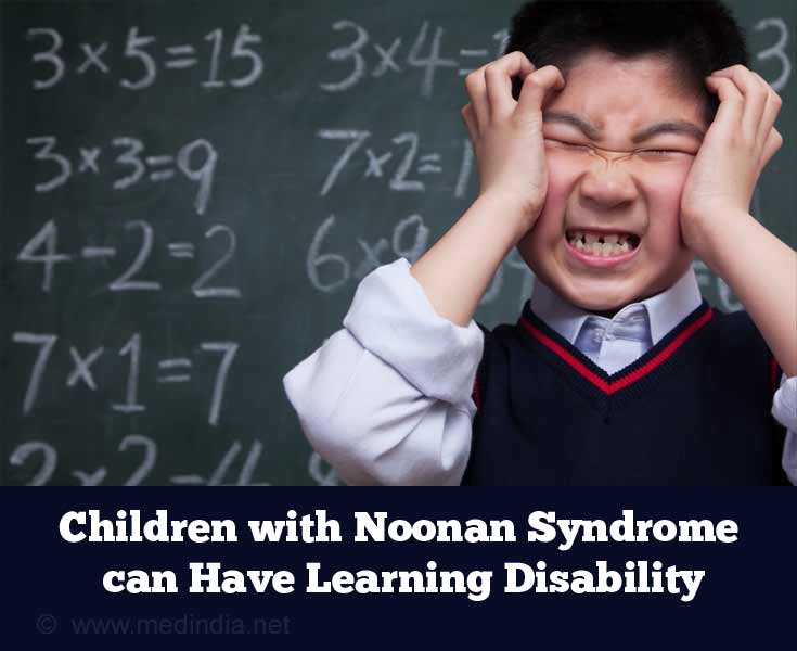 Symptoms of Noonan Syndrome - Learning Disability Symptoms of Noonan Syndrome - Learning Disability