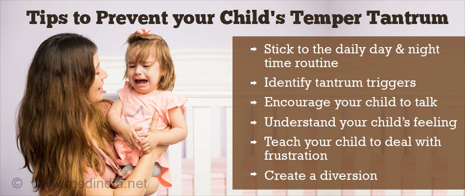 Temper Tantrum In Children Treatment Prevention