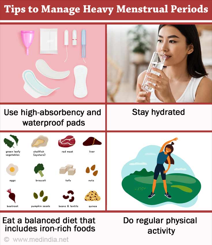 Tips to Manage Heavy Menstrual Periods Tips to Manage Heavy Menstrual Periods