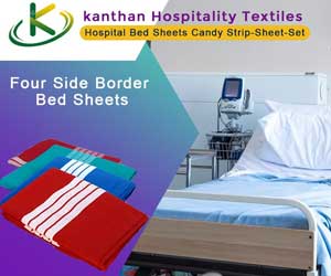 Four Side Border Bed Sheets