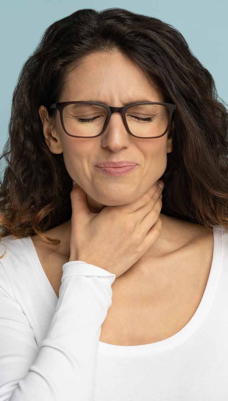 Abscess or Peritonsillar Infection