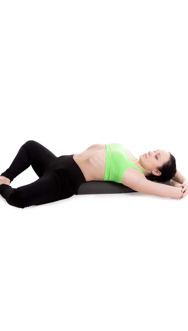 Bound Angle Pose (Supta Baddha Konasana)