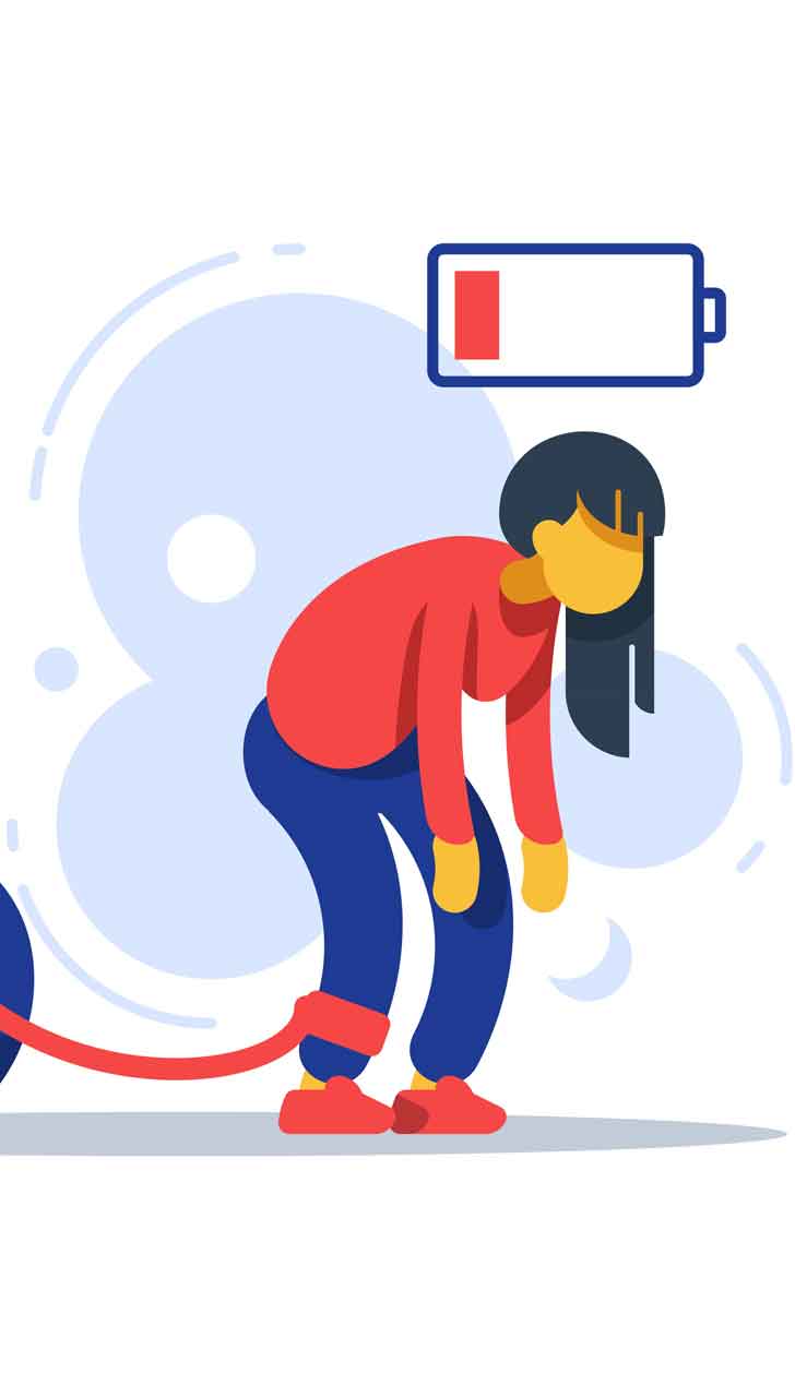 Chronic stress raises cortisol