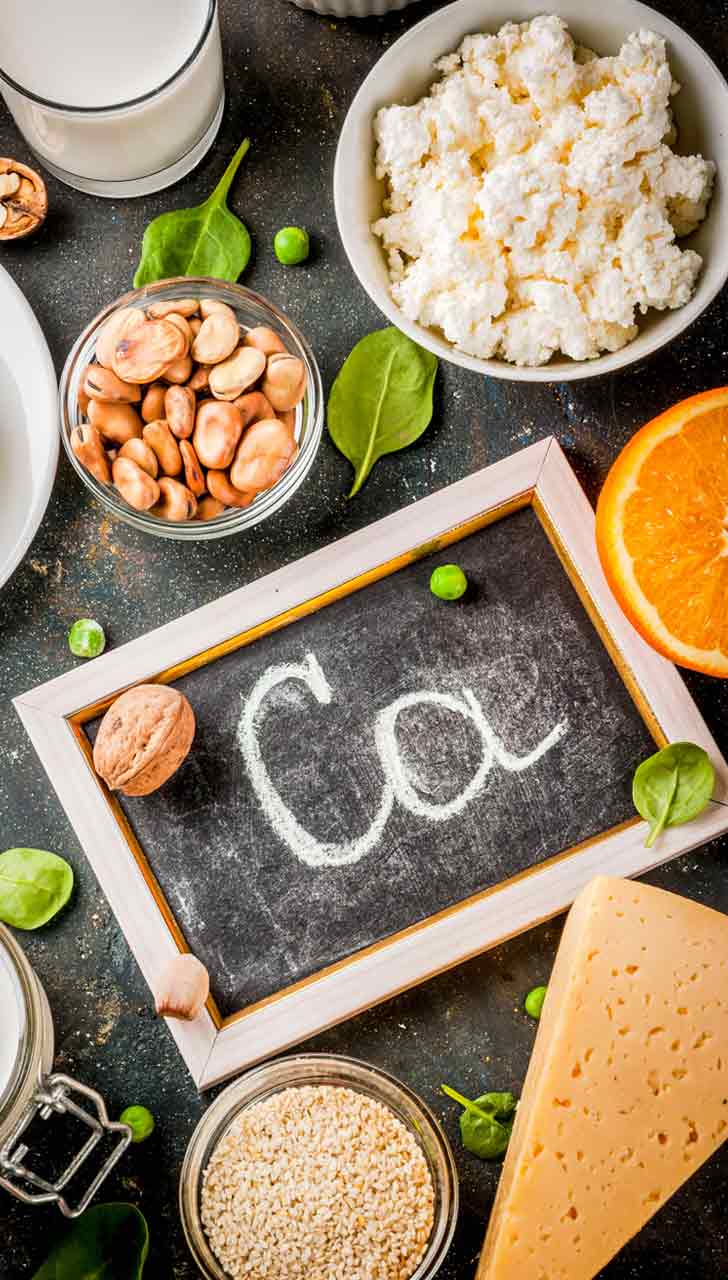 Hair Growth with Calcium-Rich Foods