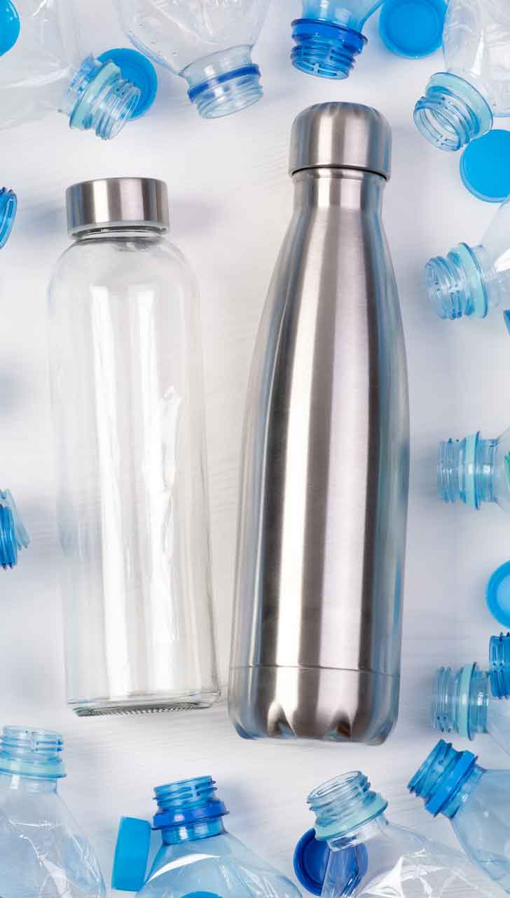 Metal Bottles for a Healthier Alternative