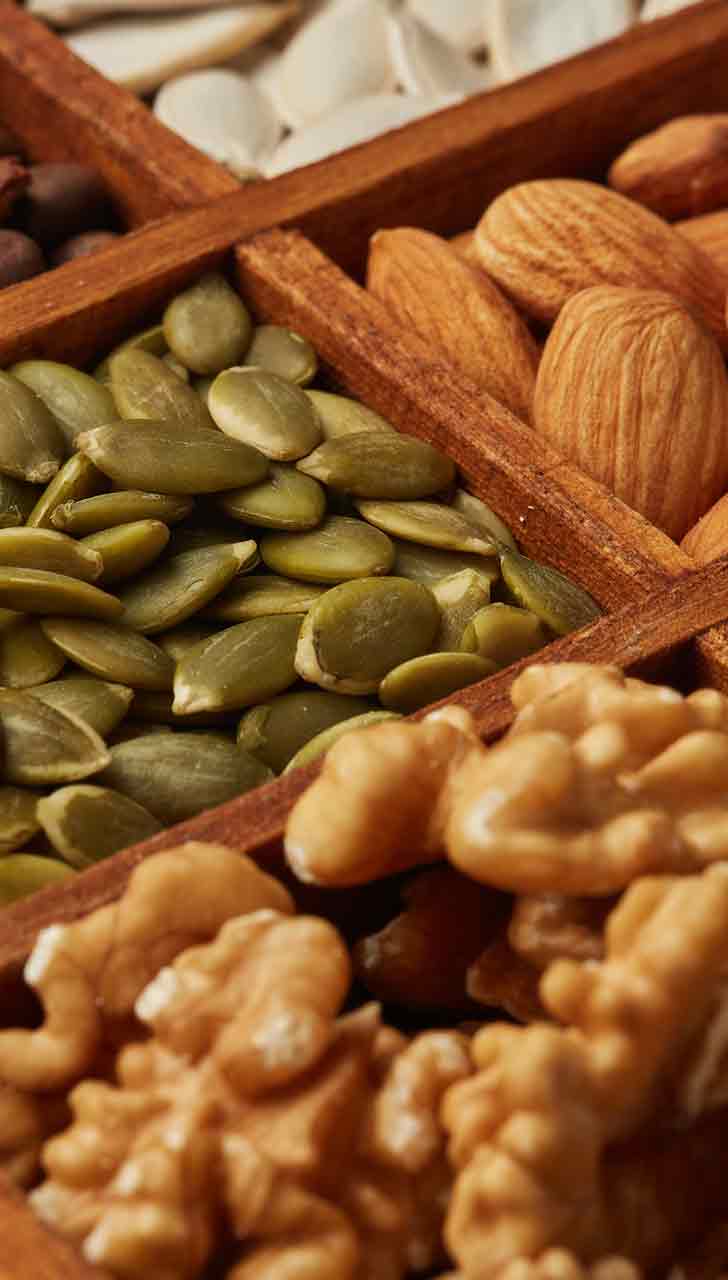 Opt for Healthy Fats like Nuts & Seeds