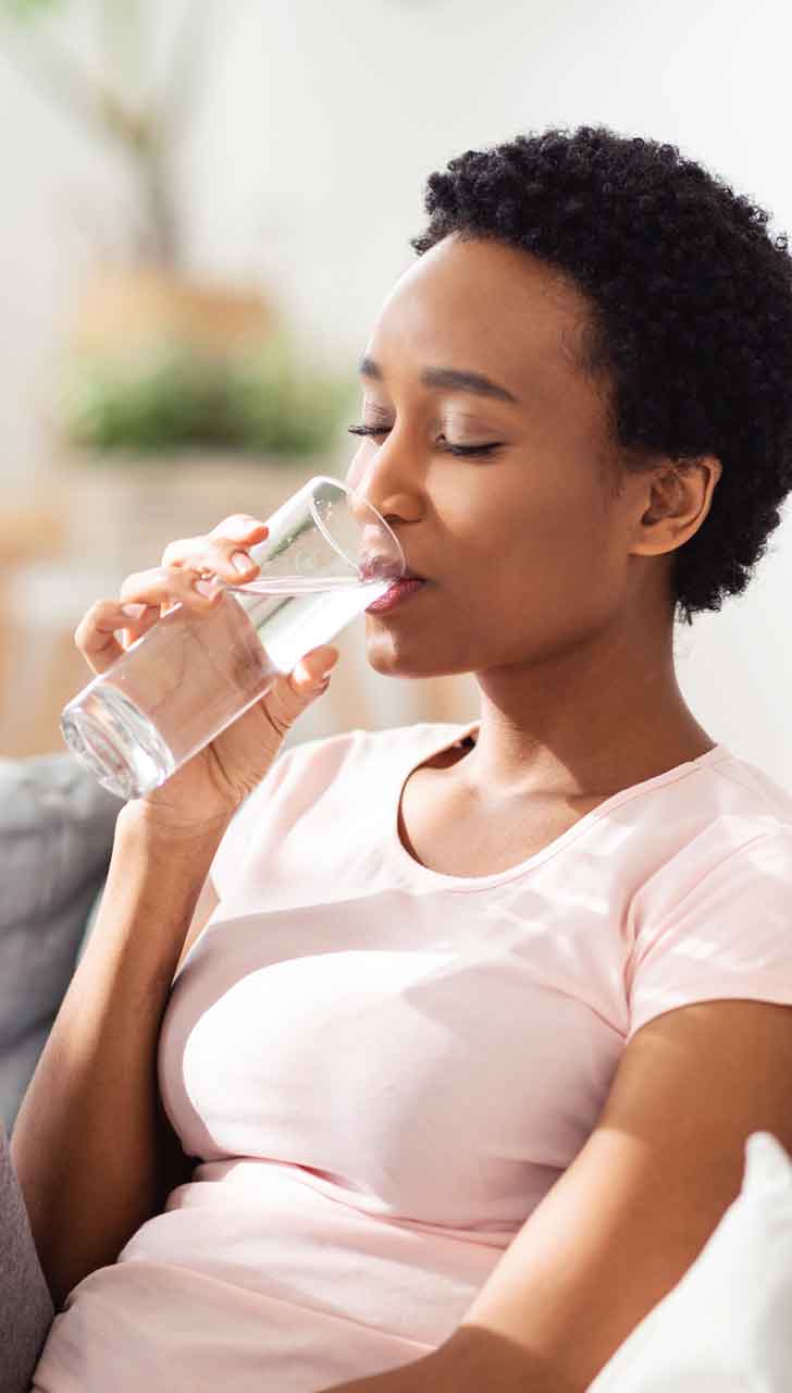 Stay hydrated
