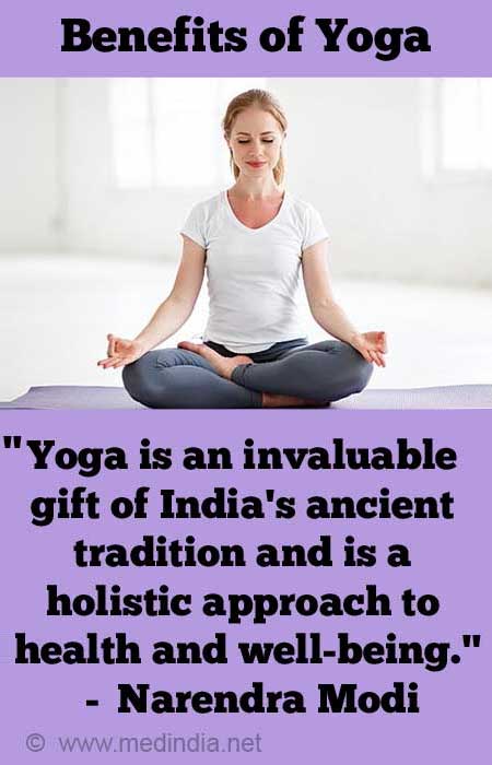 Benefits of Yoga activities on regular basis